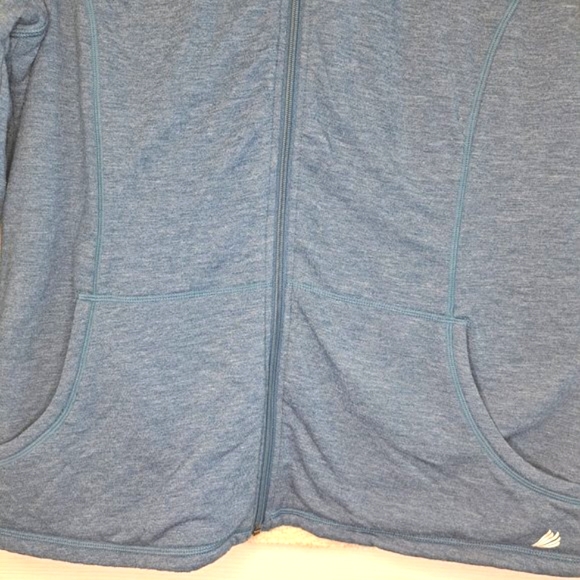 Free2Be Sherpa-Lined Full Zip Funnel Neck Jacket Size XL - Picture 5 of 8